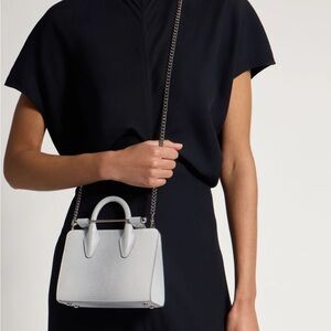 Strathberry Lizard nano tote